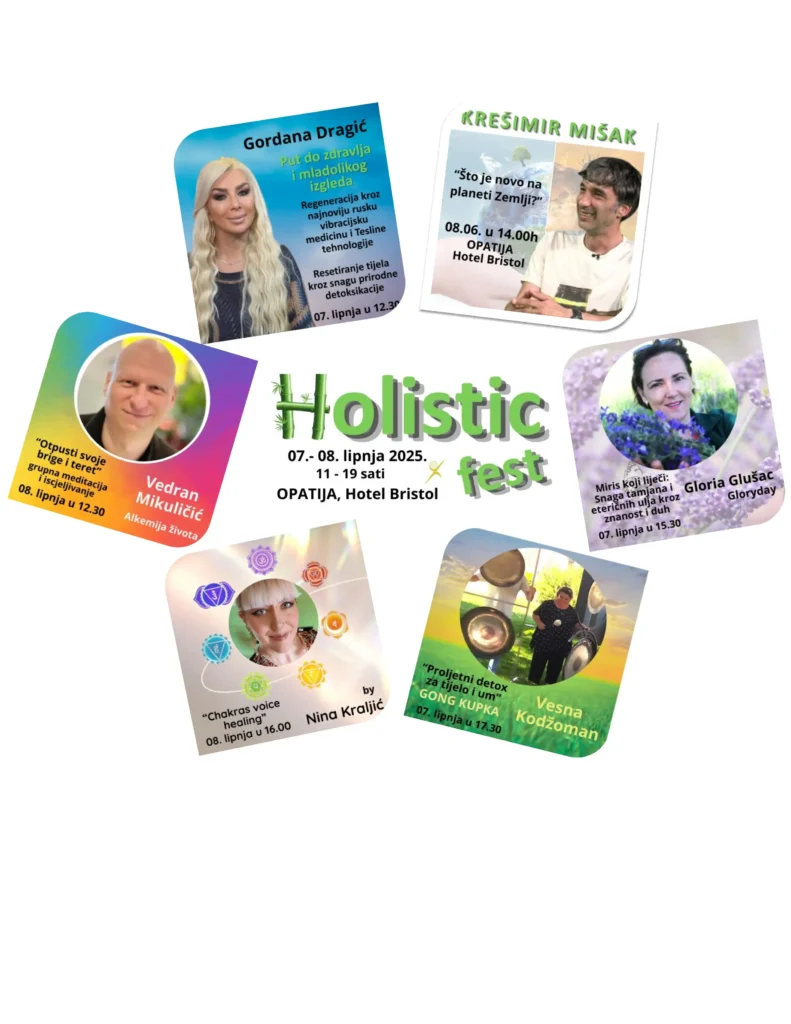 Holistic Fest Opatija - lista gostiju